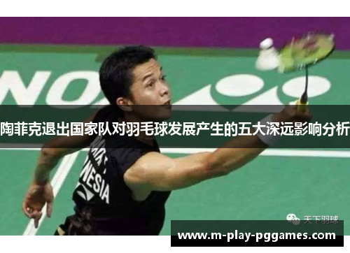 陶菲克退出国家队对羽毛球发展产生的五大深远影响分析 陶菲克退出国家队对羽毛球发展产生的五大深远影响分析